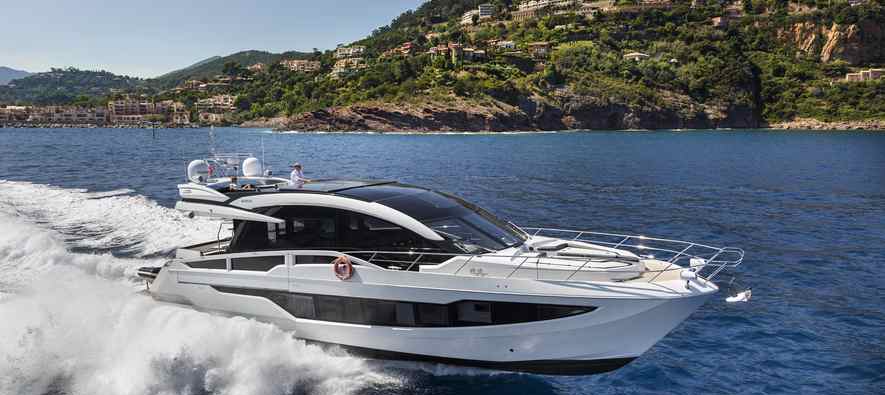 The future of  luxury yachts Galeon 650 Skydeck